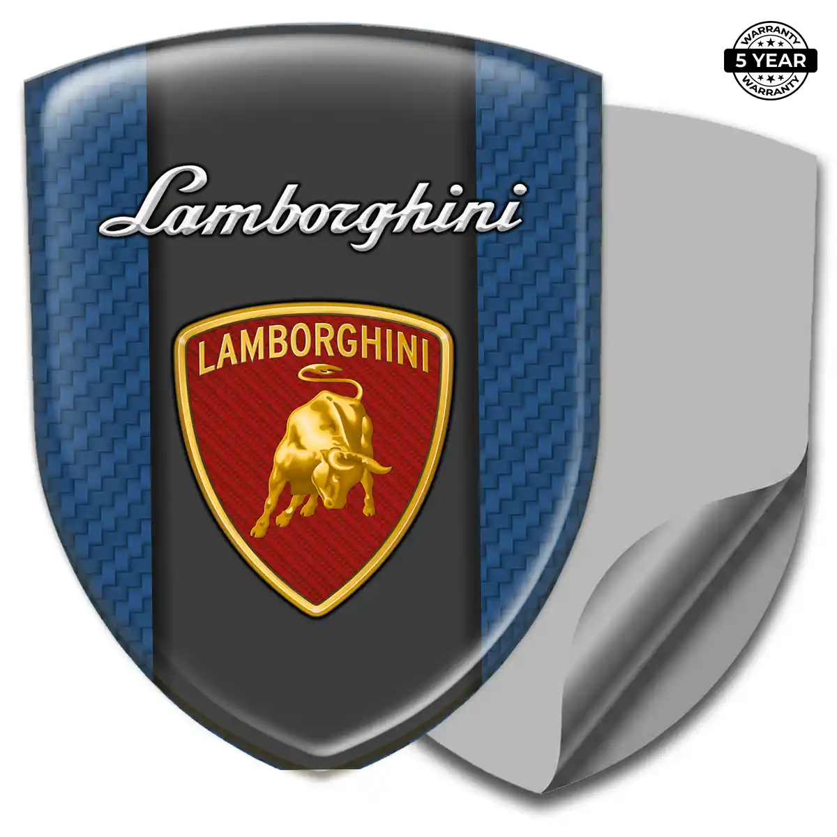 Lamborghini Car Emblem Decal Sleek Style