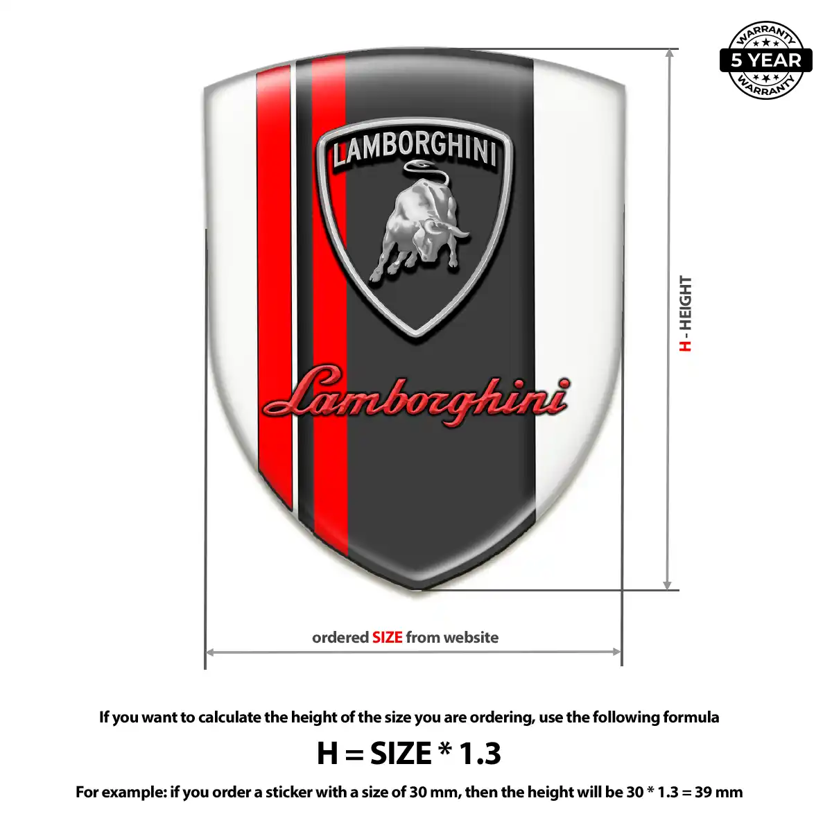 Lamborghini Crest Emblem Refined Design