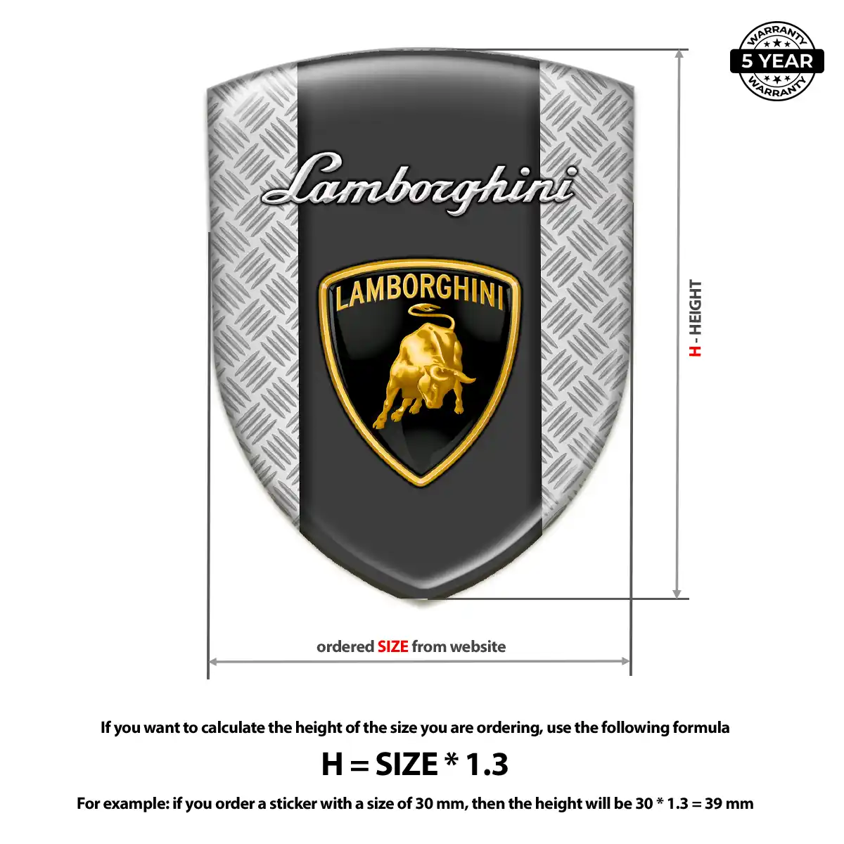 Lamborghini Crest Logo Emblem Refined Design