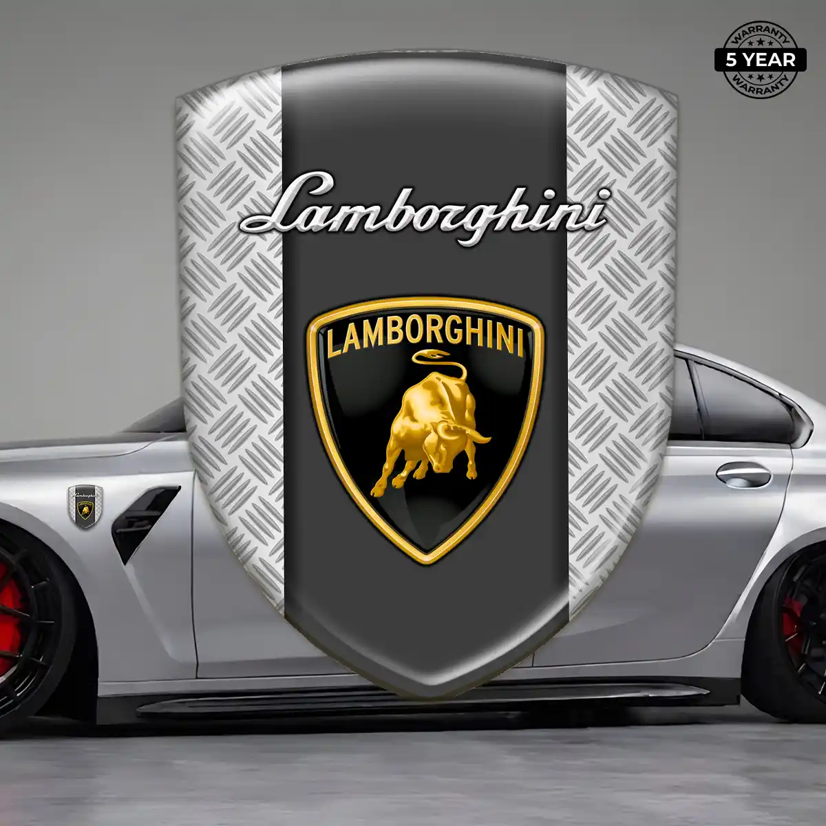 Lamborghini Crest Logo Emblem Refined Design