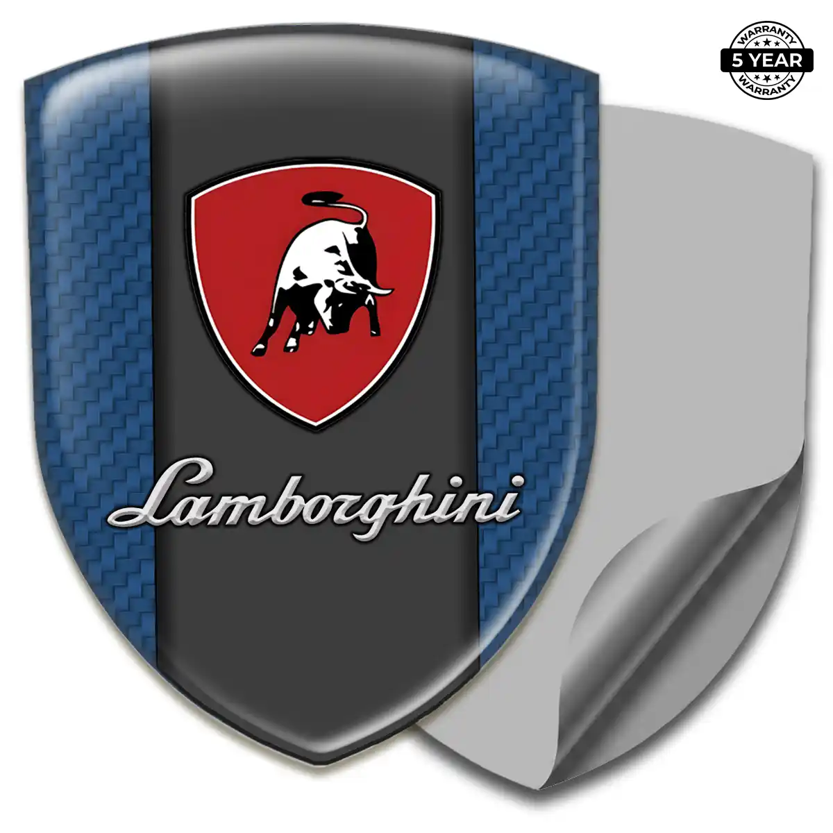 Lamborghini Crest Logo Emblem Sleek Style