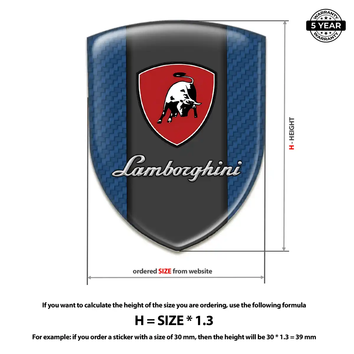 Lamborghini Crest Logo Emblem Sleek Style