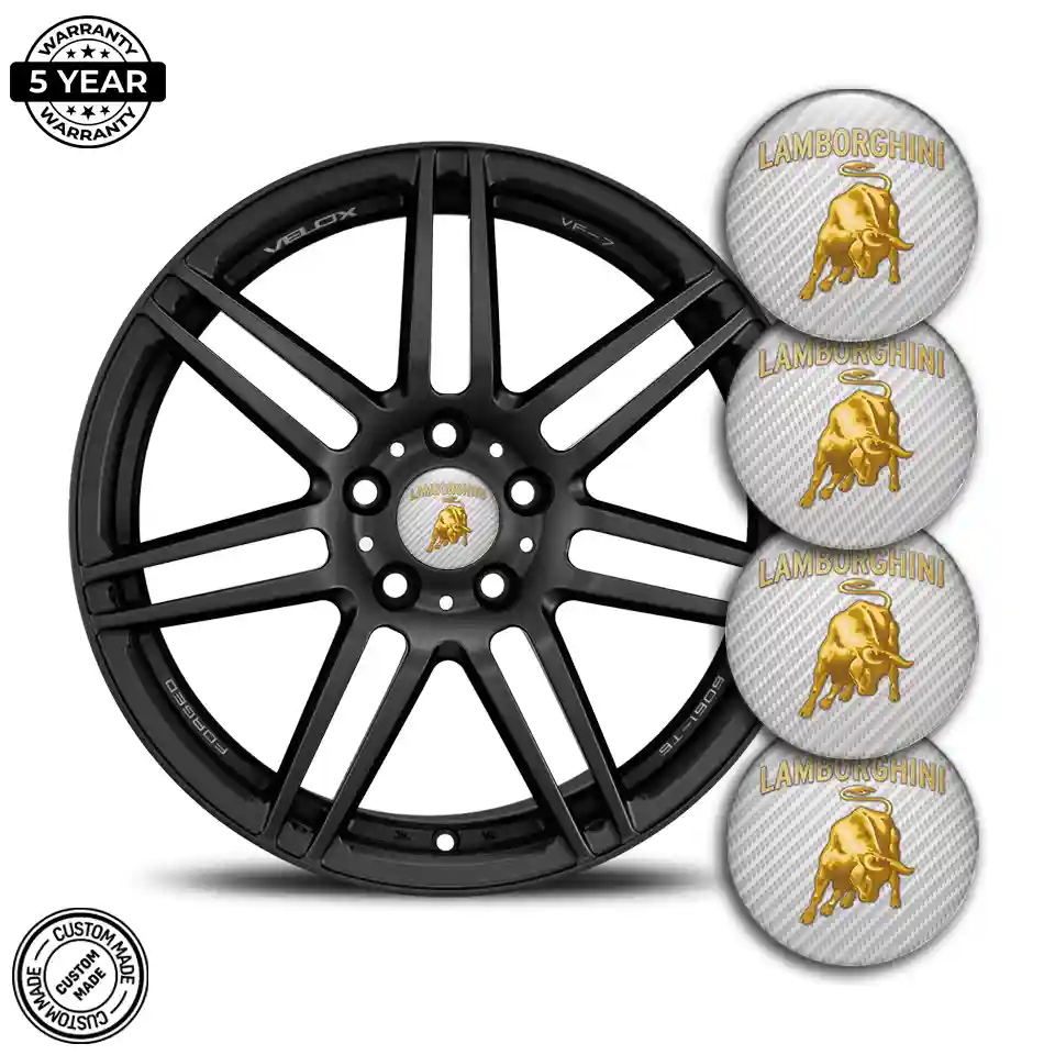 Lamborghini Domed Emblem Stylish Design