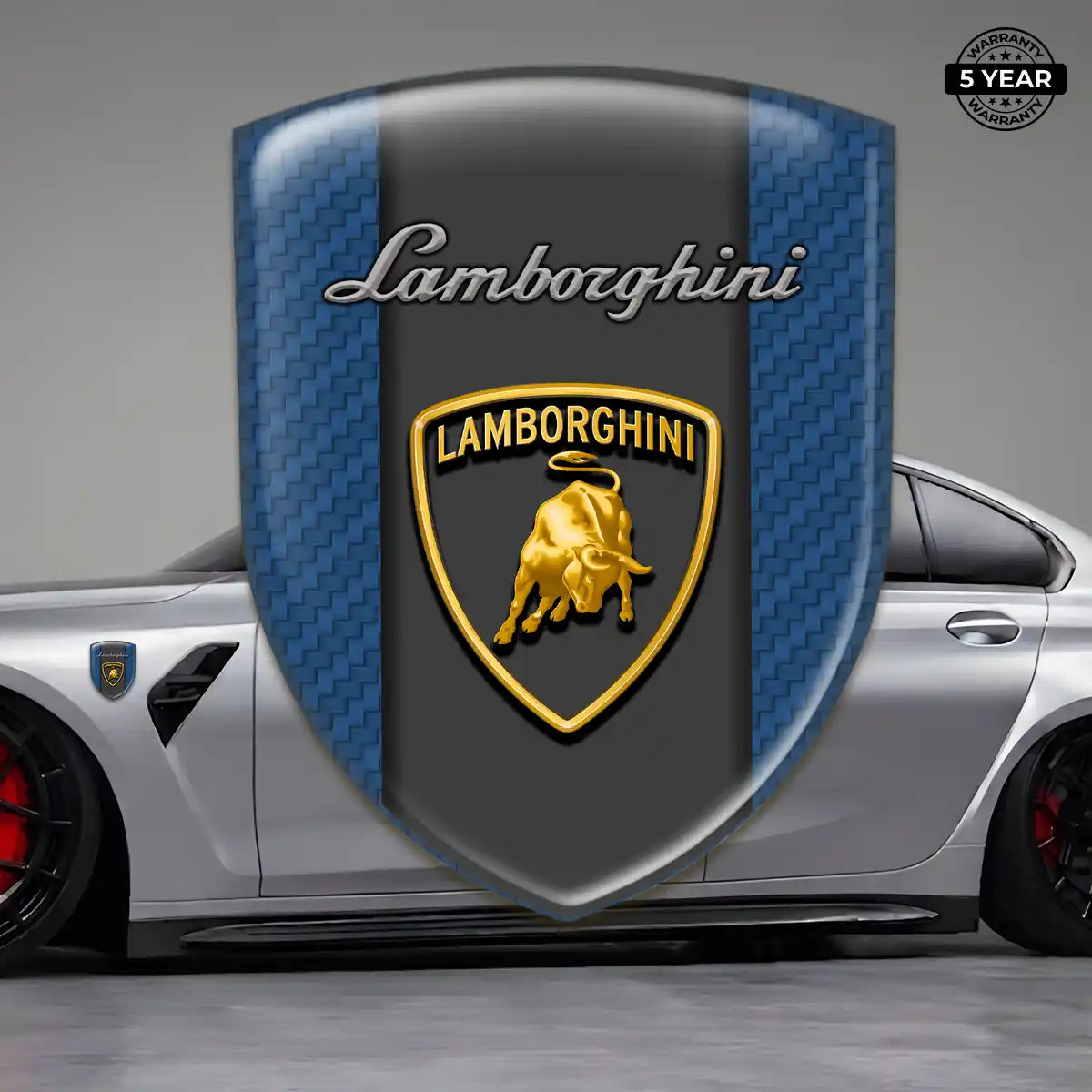 Lamborghini Emblem Badge Elite Finish