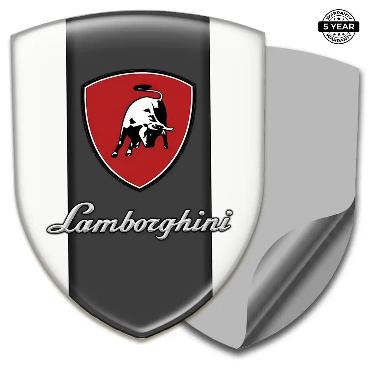 Lamborghini Emblem Badge Logo Sleek Style