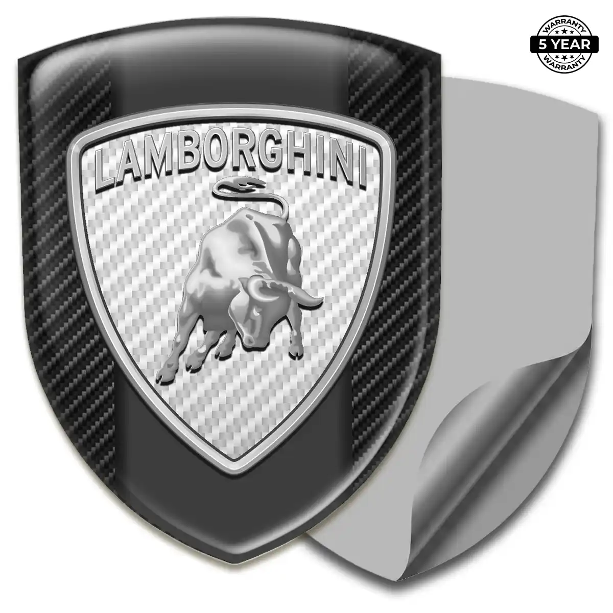 Lamborghini Emblem Badge Refined Design