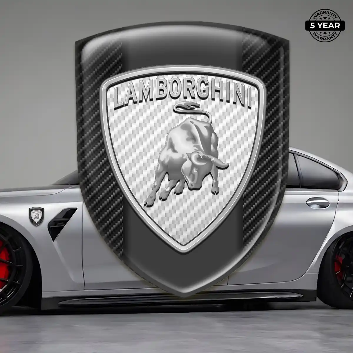 Lamborghini Emblem Badge Refined Design