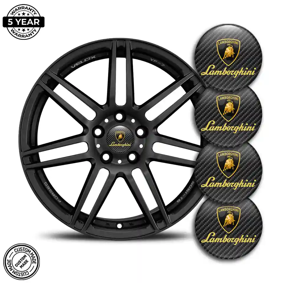 Lamborghini Emblem Badge Stylish Design