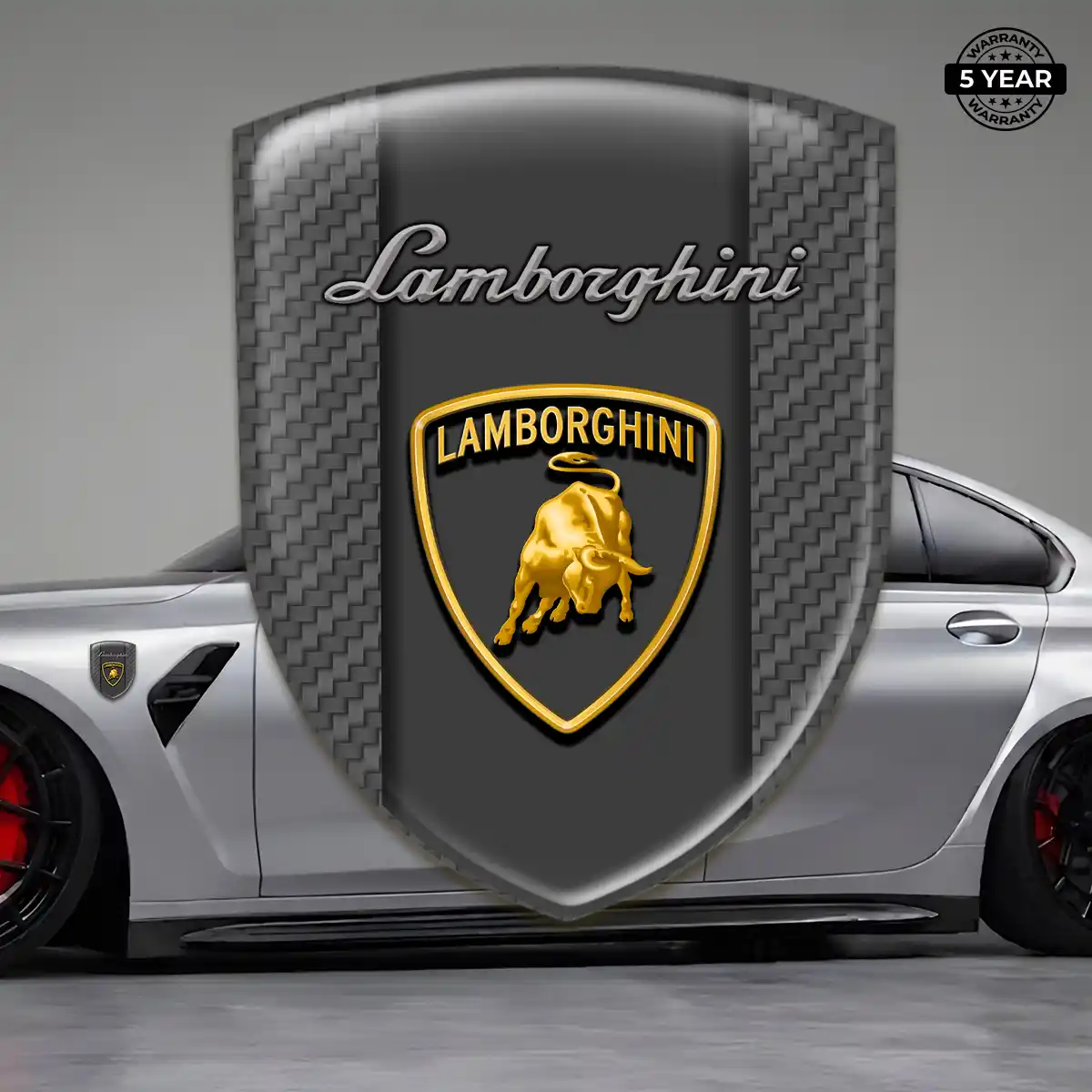 Lamborghini Emblem Crest Elite Finish