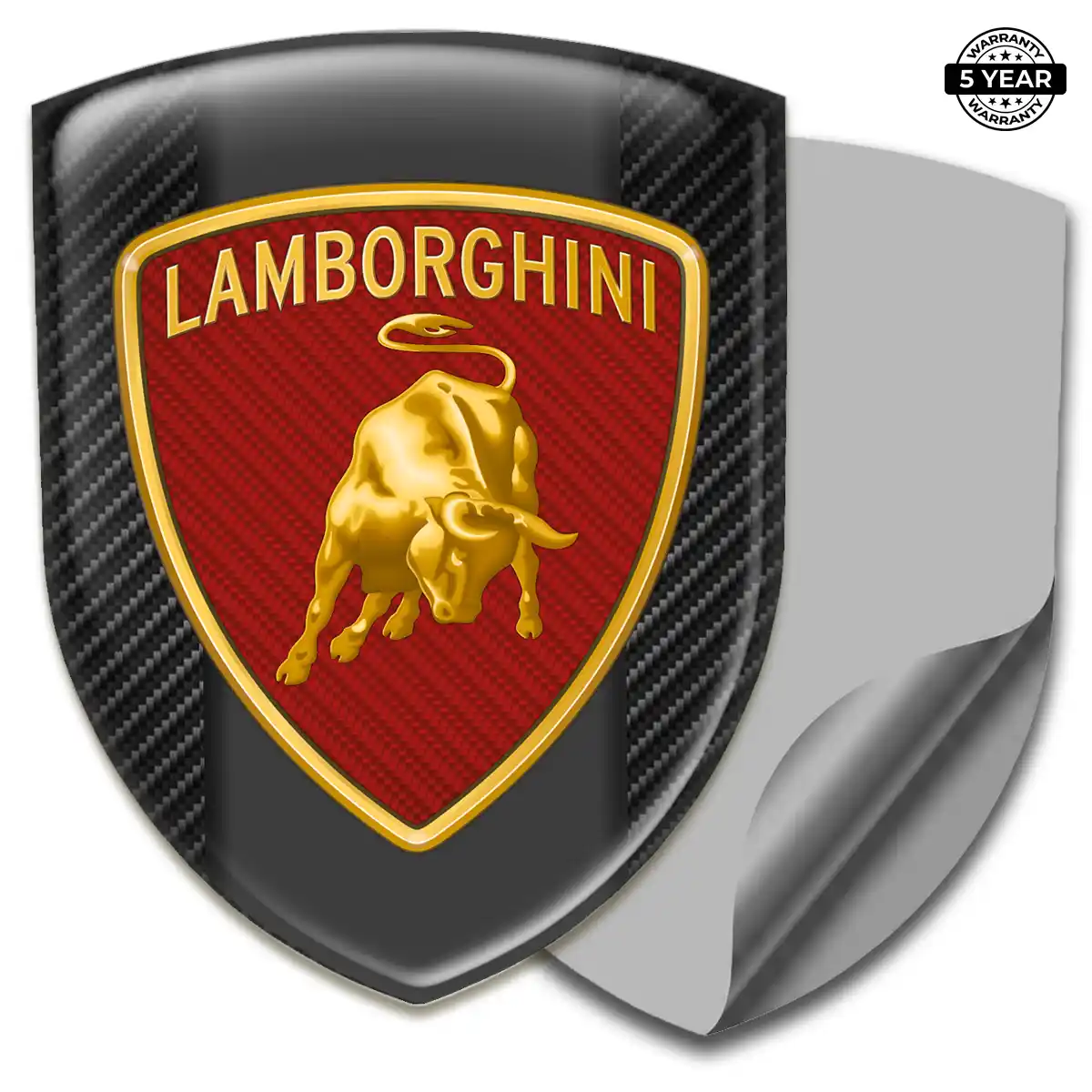 Lamborghini Emblem Crest Refined Design