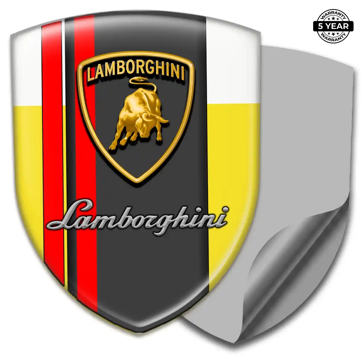 Lamborghini Emblem Crest Sleek Style