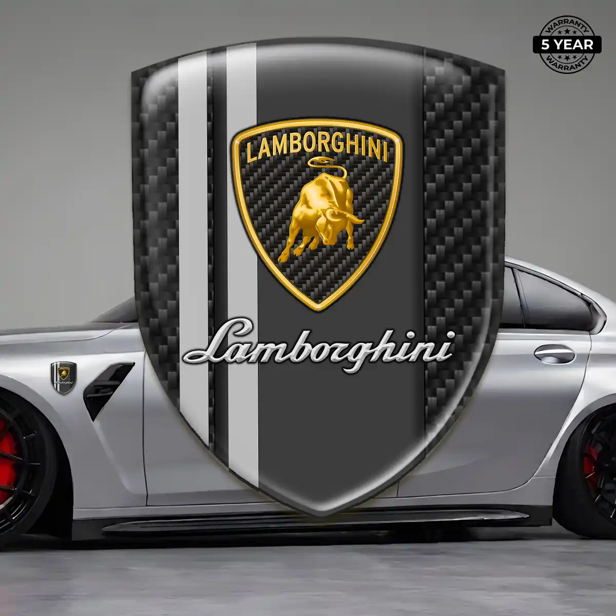 Lamborghini Emblem Logo Badge Elite Finish