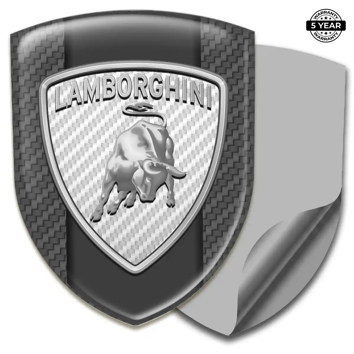 Lamborghini Emblem Logo Badge Refined Design