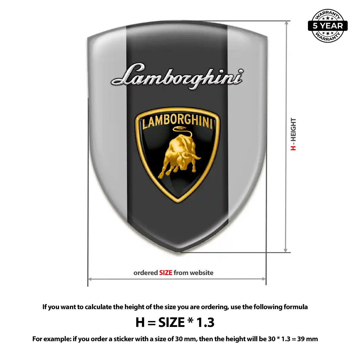 Lamborghini Emblem Logo Refined Design