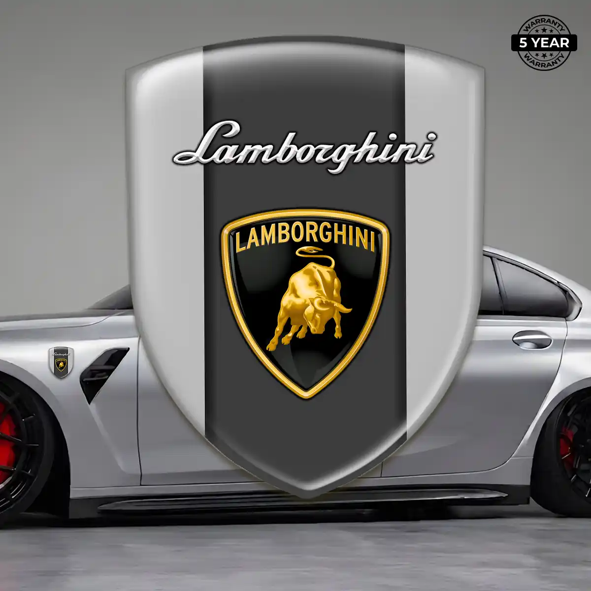 Lamborghini Emblem Logo Refined Design