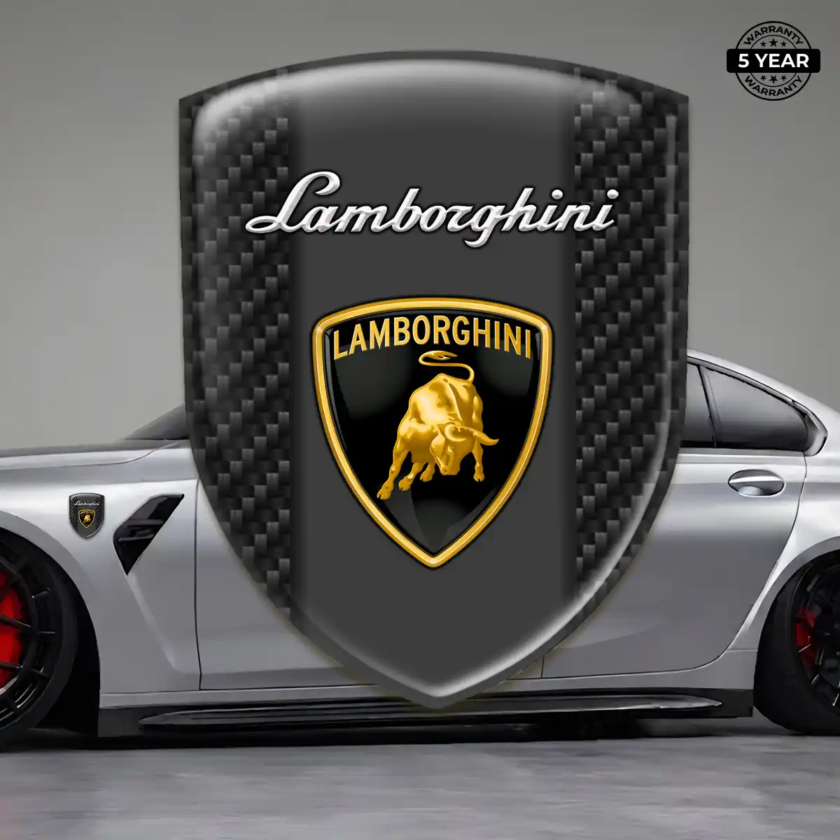 Lamborghini Emblem Shield Refined Design