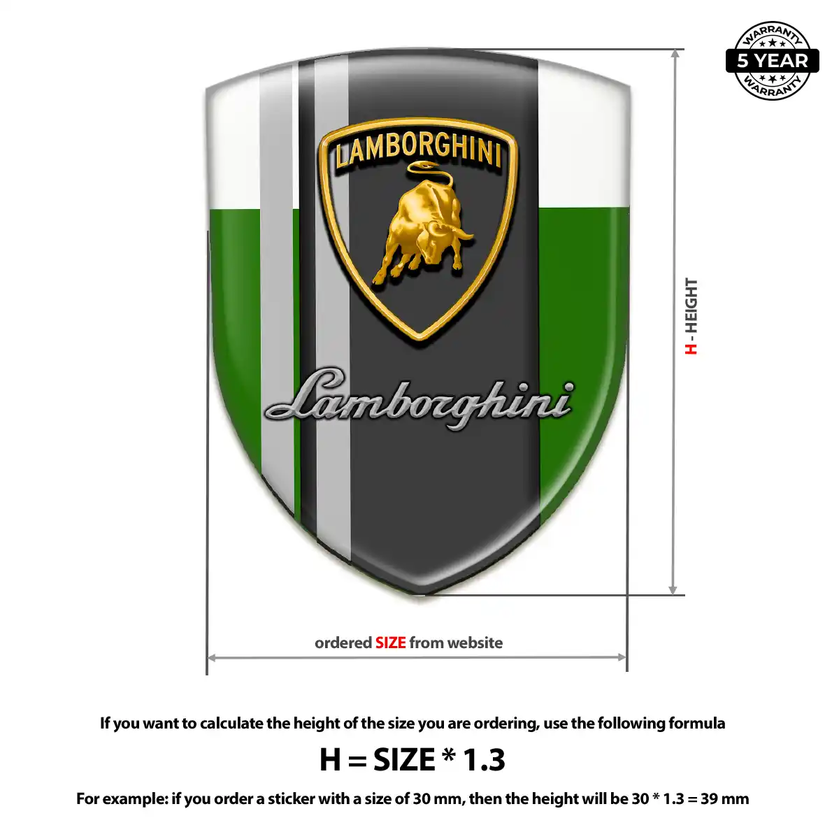 Lamborghini Emblem Sleek Style