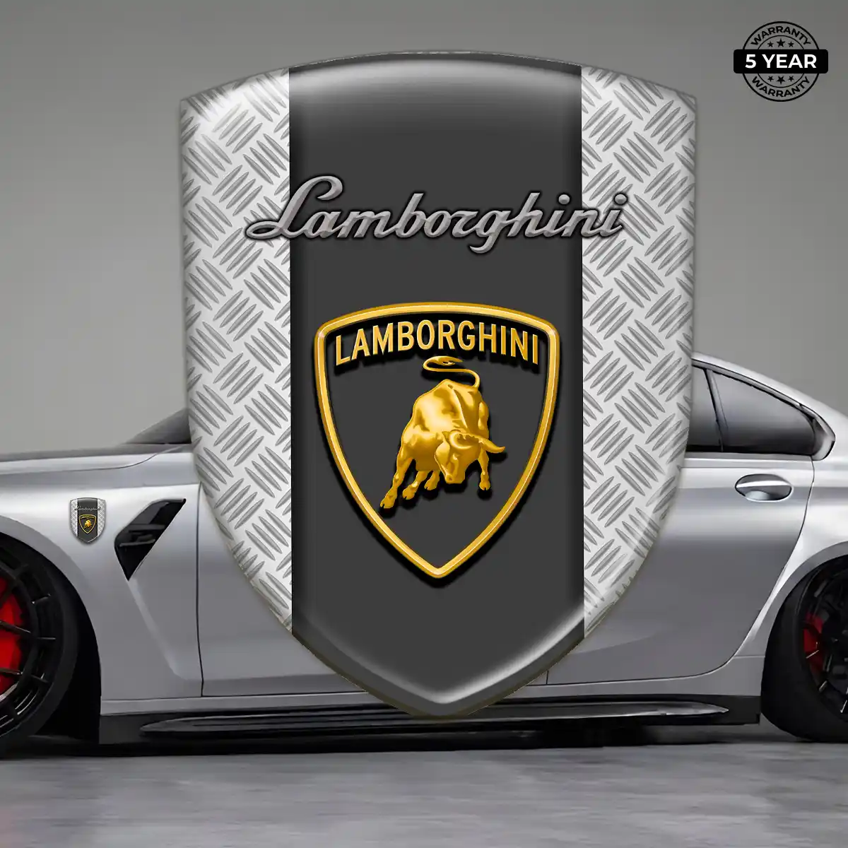 Lamborghini Logo Emblem Sleek Style