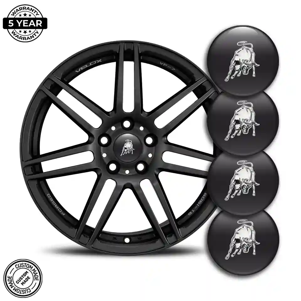 Lamborghini Logo Silicone Emblem High Quality