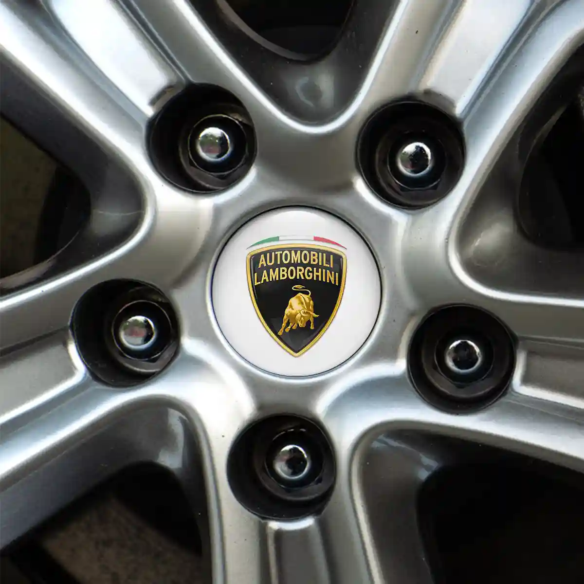 Lamborghini Logo Sticker Stylish Design