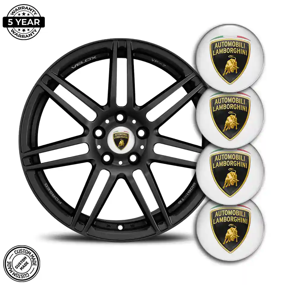 Lamborghini Logo Sticker Stylish Design