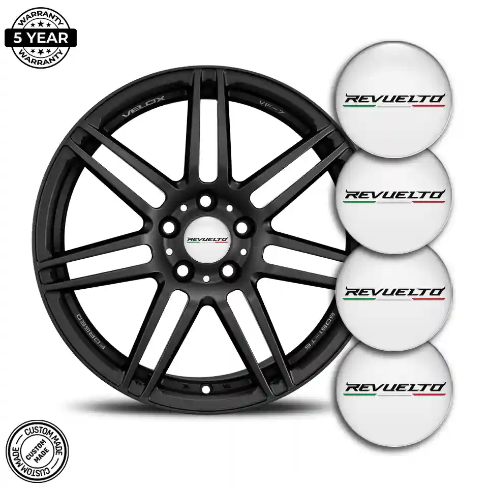 Lamborghini Revuelto Domed Sticker Stylish Design