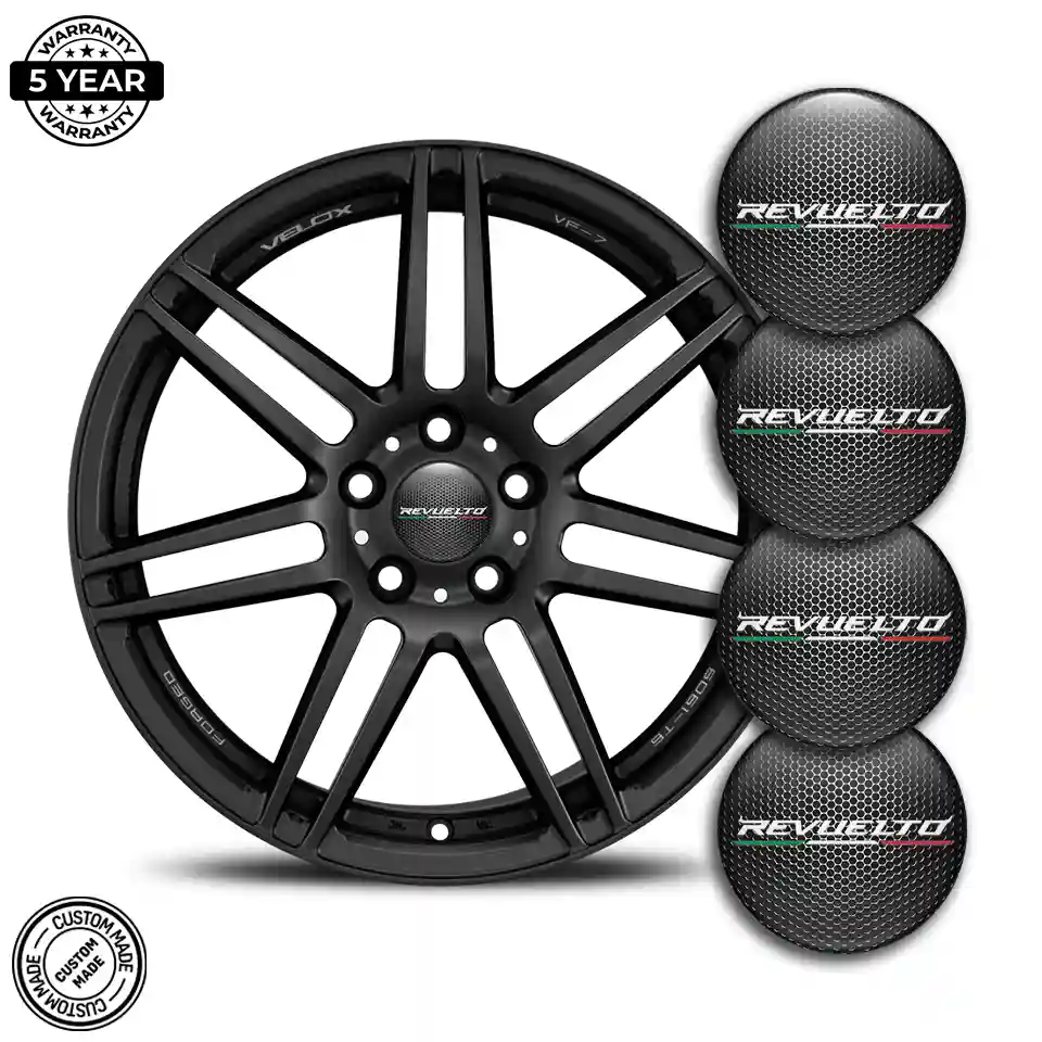 Lamborghini Revuelto Emblem Center Hup Cap Stylish Design