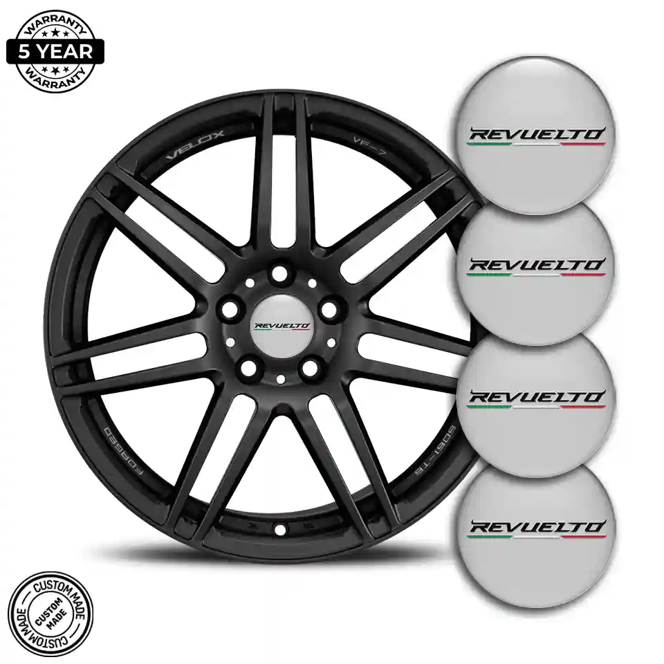 Lamborghini Revuelto Logo Silicone Emblem Stylish Design