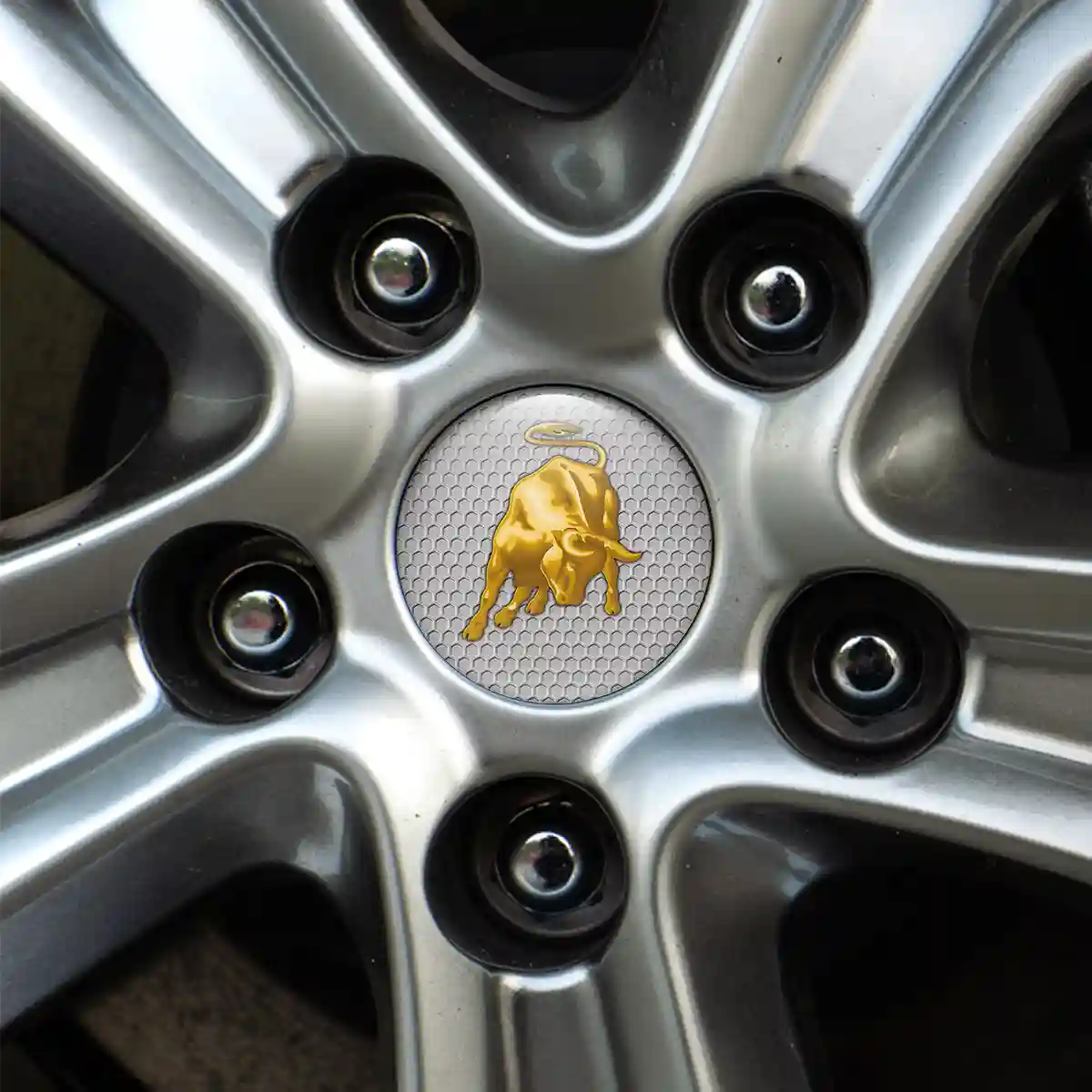 Lamborghini Silicone Sticker Self-Adhesive High Quality