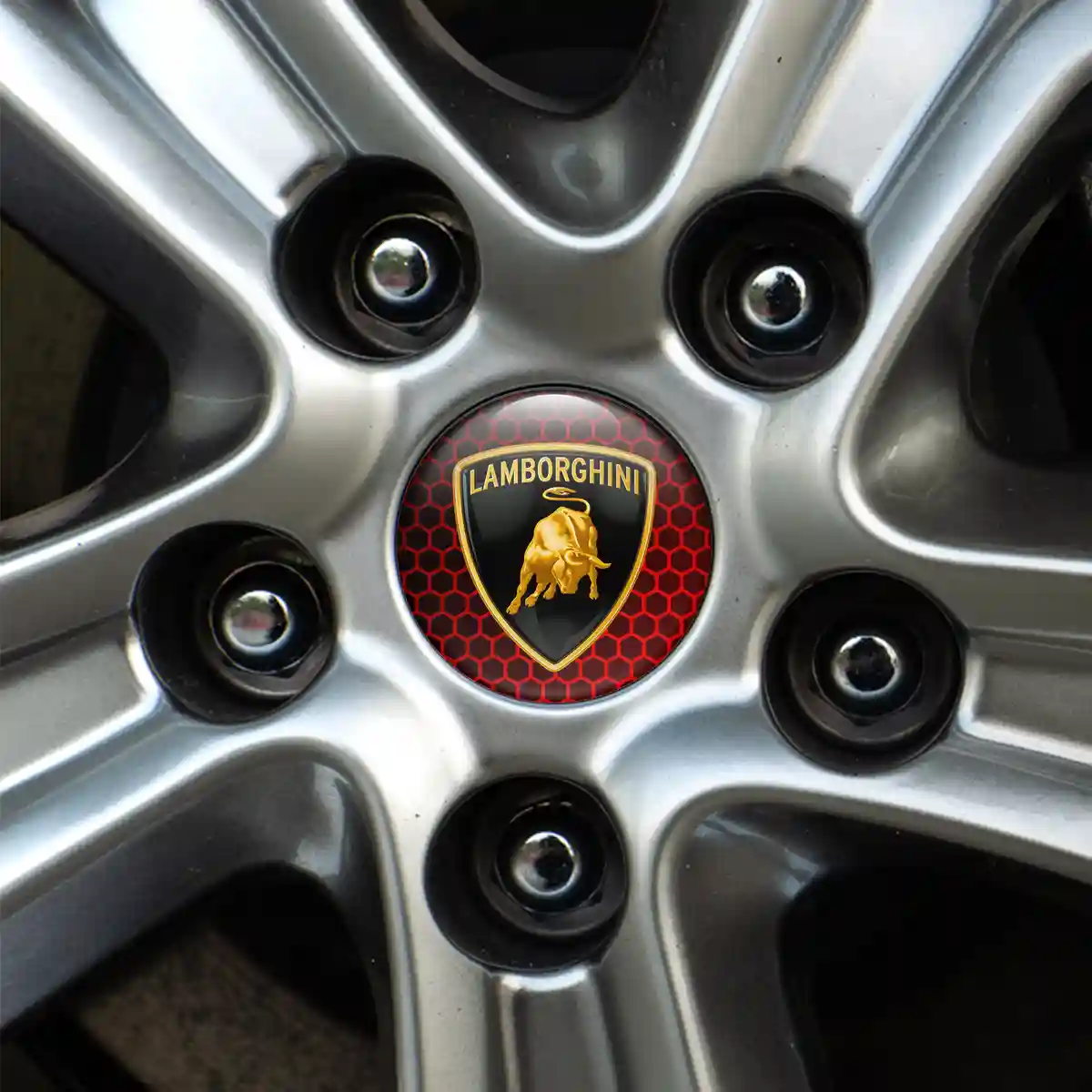 Lamborghini Sticker Epoxy 3D Gel High Quality