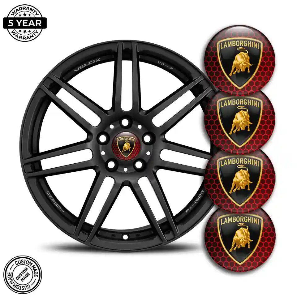 Lamborghini Sticker Epoxy 3D Gel High Quality