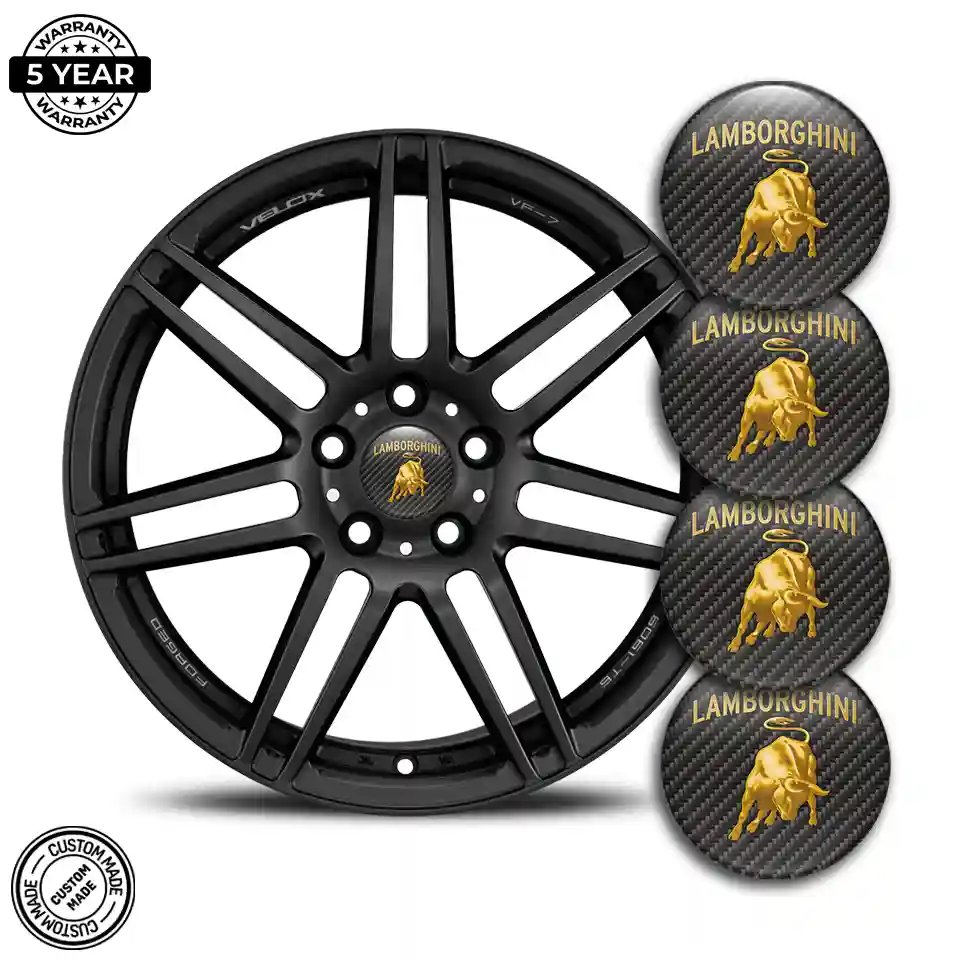 Lamborghini Sticker Epoxy 3D Gel Stylish Design