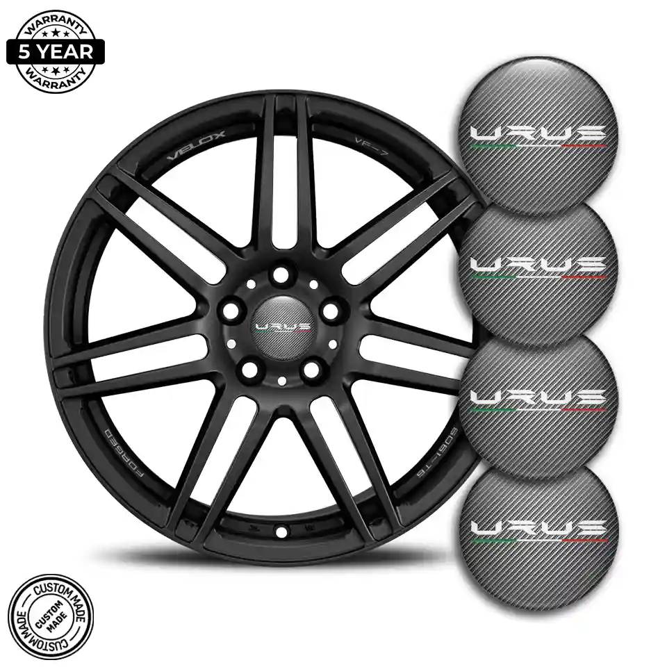 Lamborghini Urus Emblem Wheel Center Caps Stylish Design