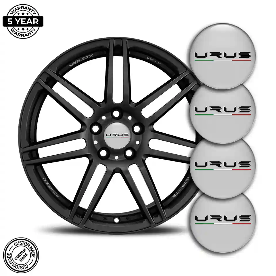 Lamborghini Urus Logo Silicone Sticker Stylish Design