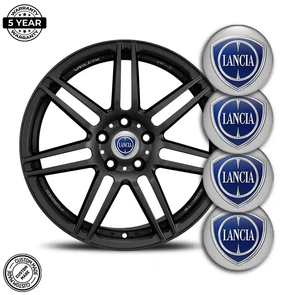 Lancia Emblem Badge Self-Adhesive Stylish Design