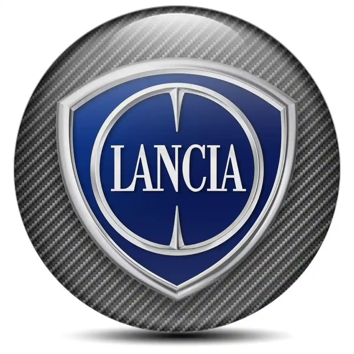 Lancia Emblem Center Hub Cap Self-Adhesive Stylish Design