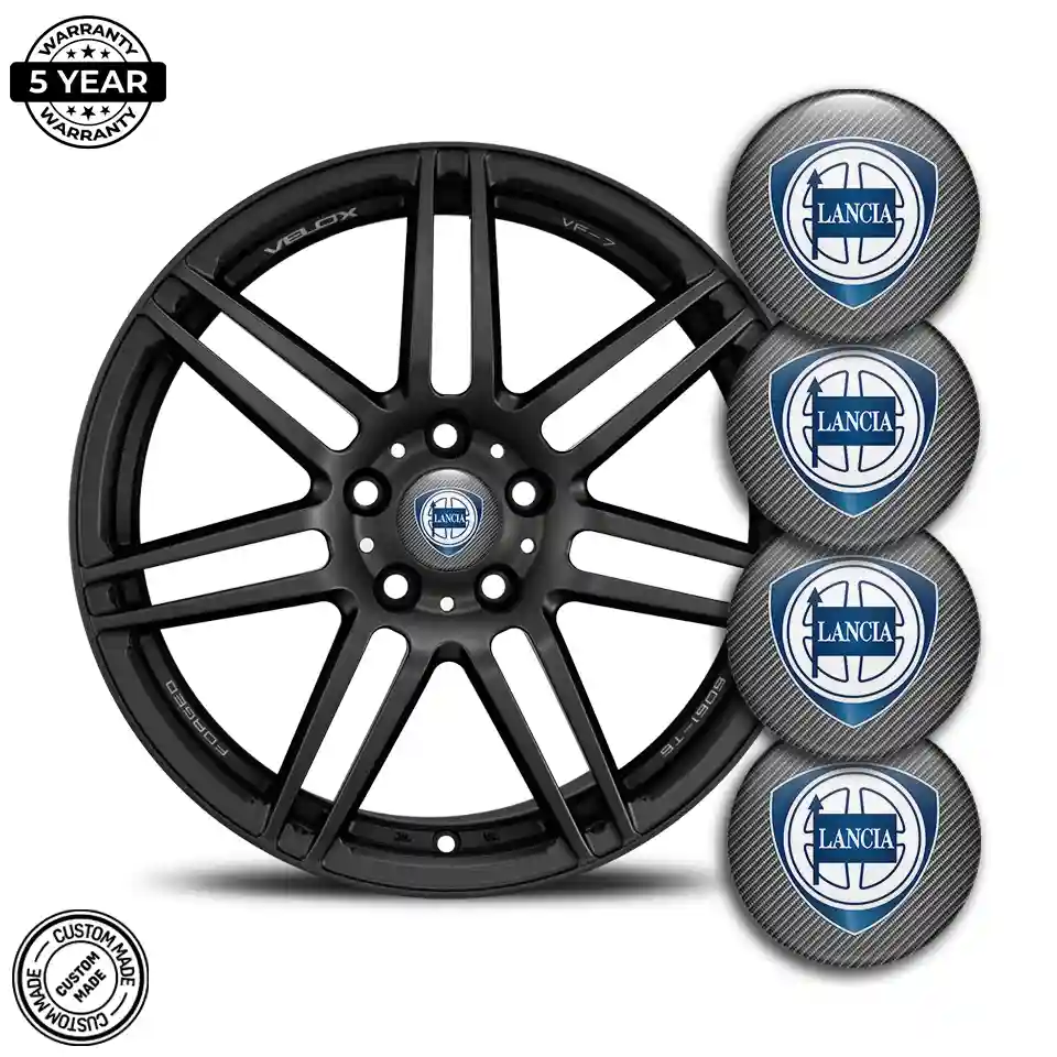Lancia Logo Silicone Badge Stylish Design