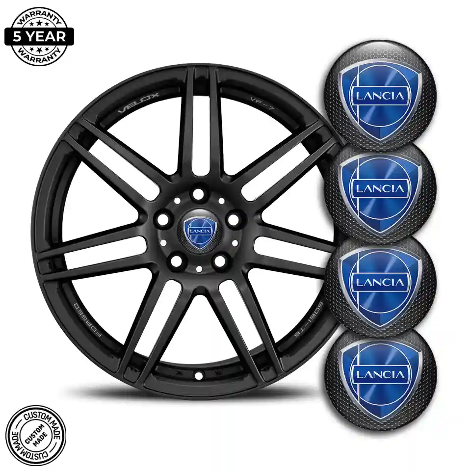 Lancia Logo Silicone Emblem Stylish Design