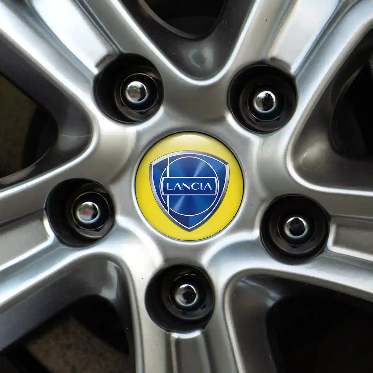 Lancia Logo Sticker Stylish Design