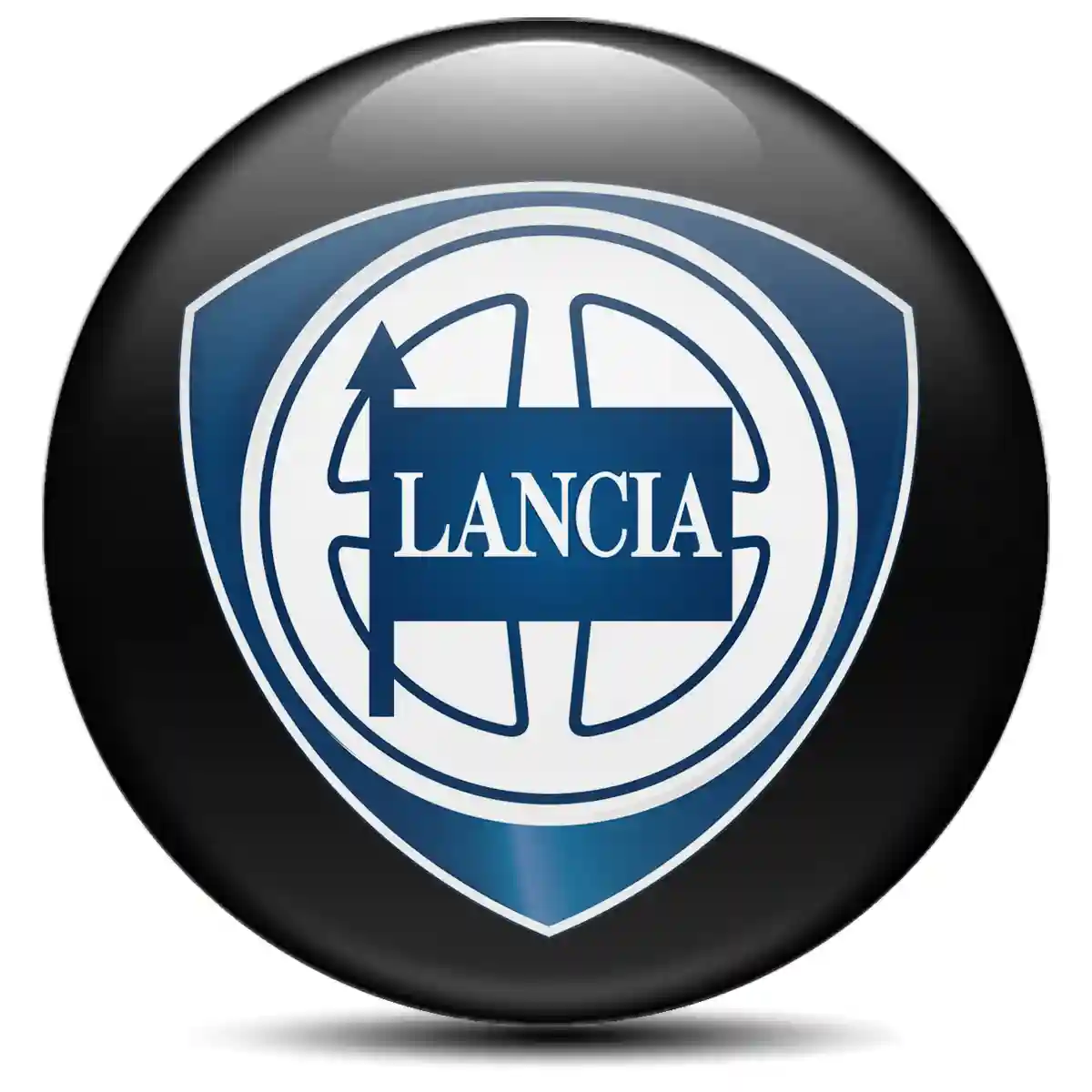 Lancia Silicone Sticker Stylish Design