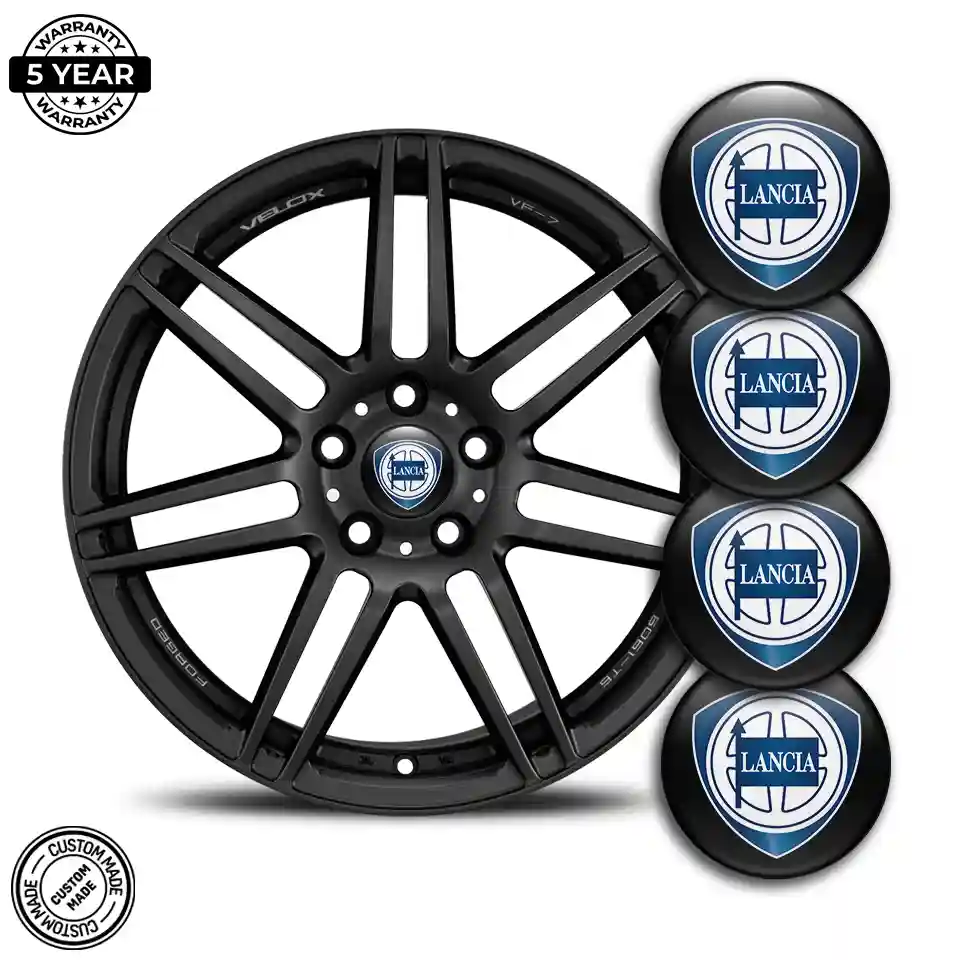 Lancia Silicone Sticker Stylish Design