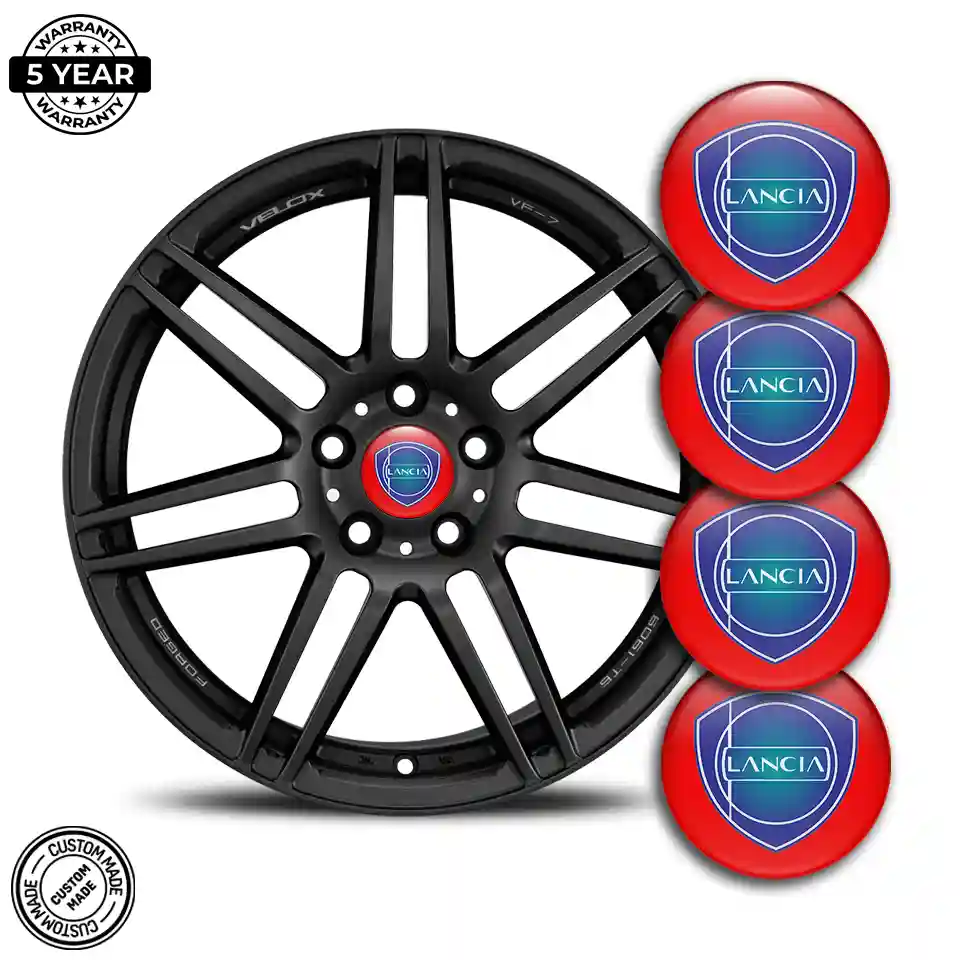 Lancia Sticker Epoxy 3D Gel Stylish Design
