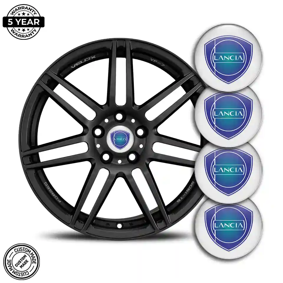 Lancia Wheel Emblems Stylish Design