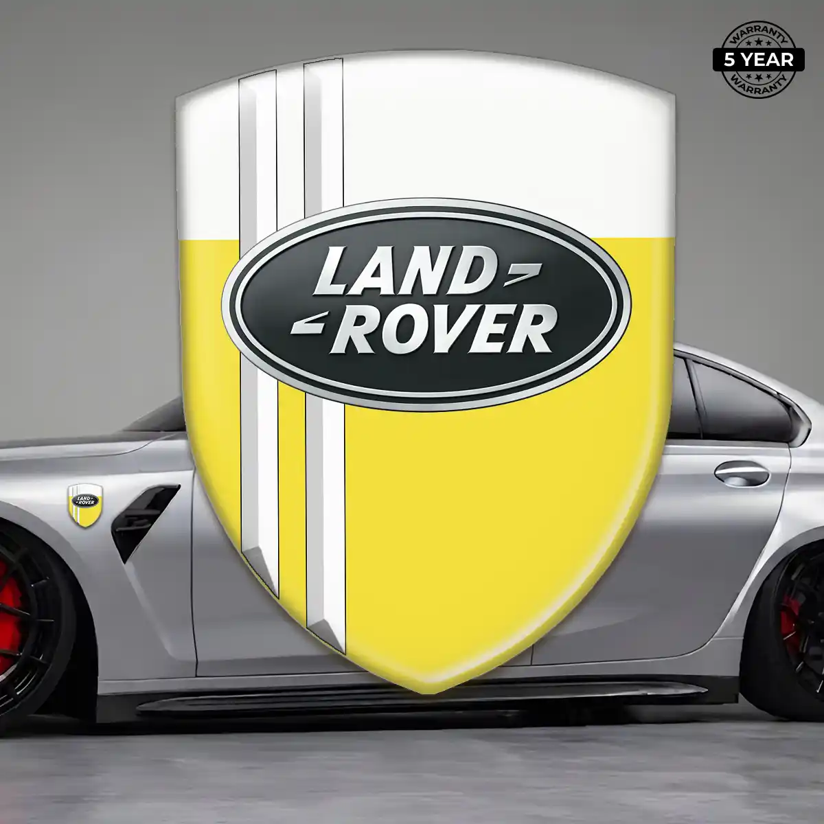 Land Rover 3D Domed Sticker Sleek Style