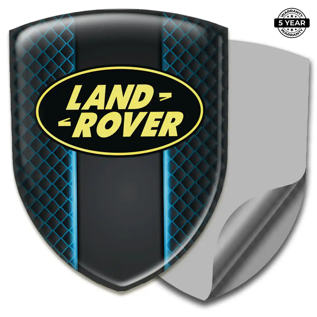 Land Rover 3D Gel Sticker Sleek Style