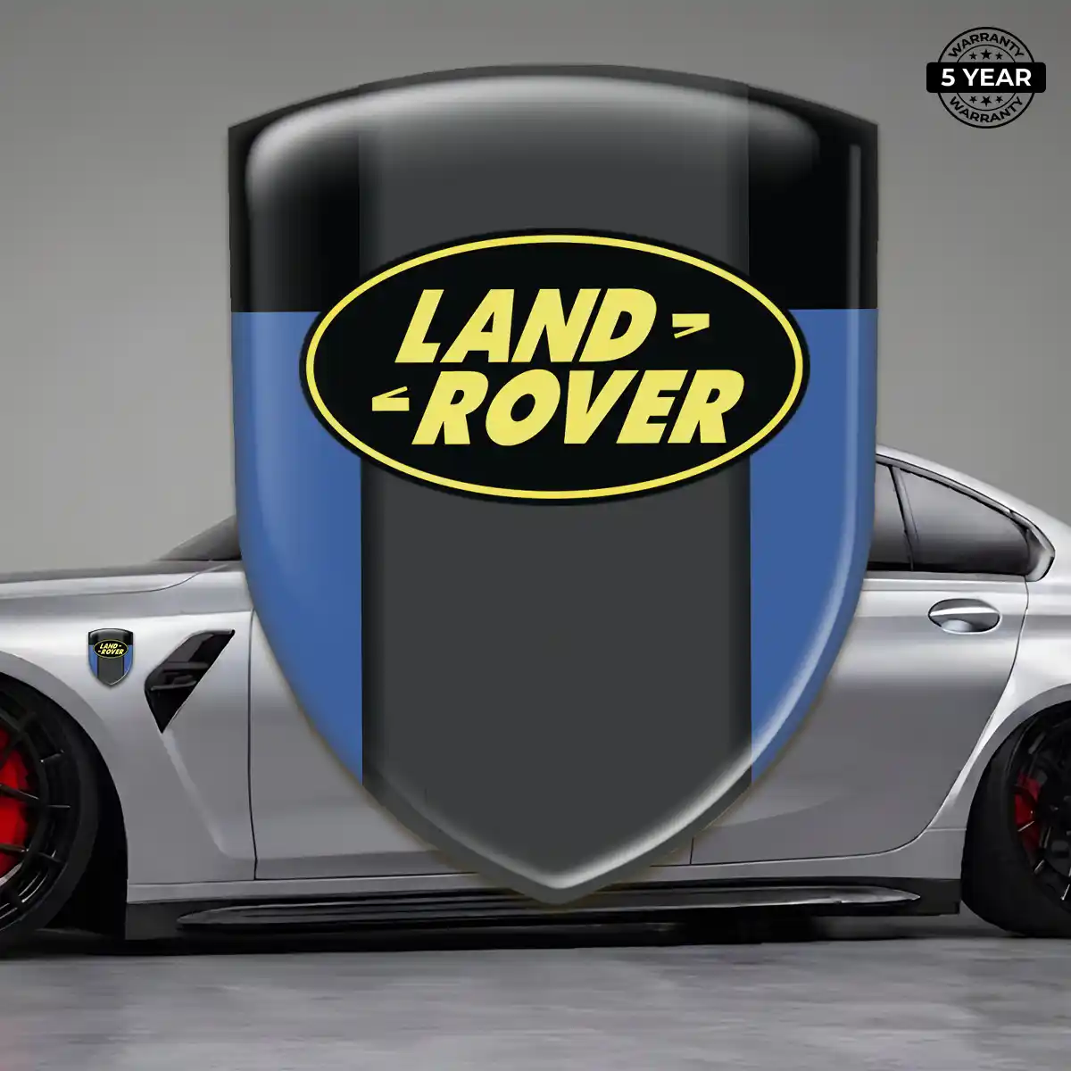 Land Rover 3D Logo Sticker Refined Design
