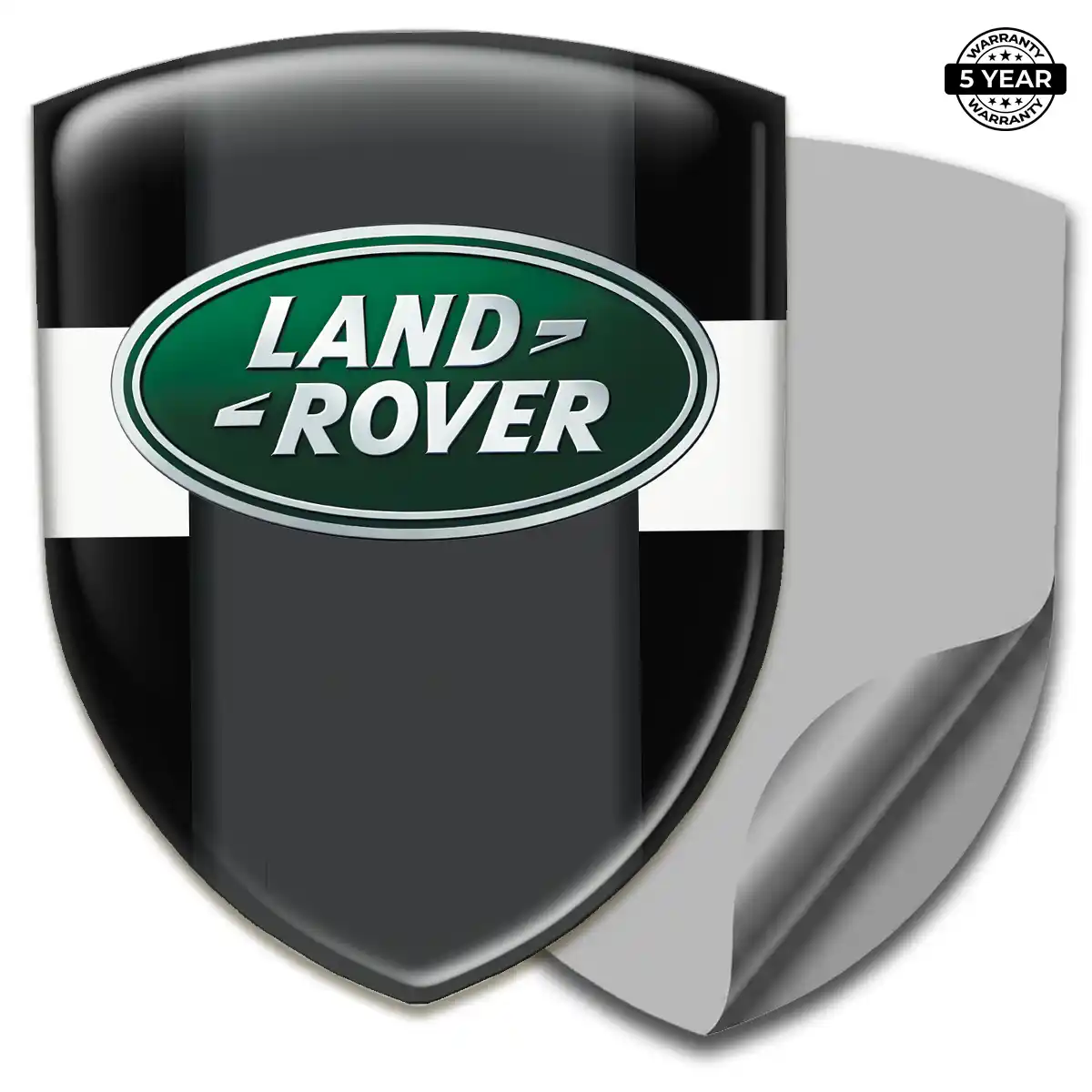 Land Rover Automotive Resin Decal Sleek Style