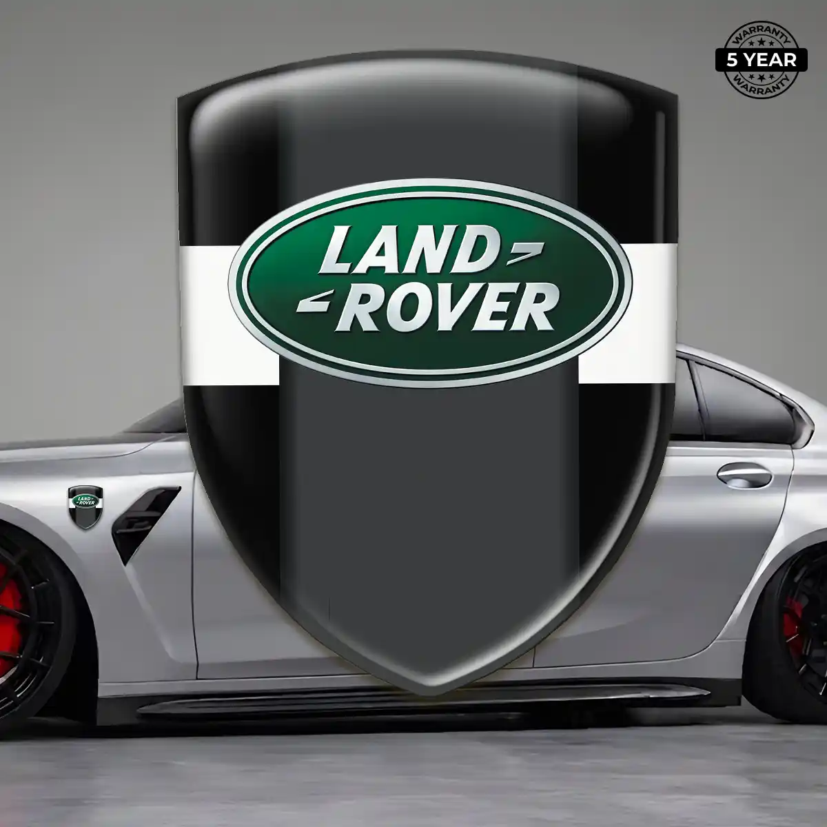 Land Rover Automotive Resin Decal Sleek Style