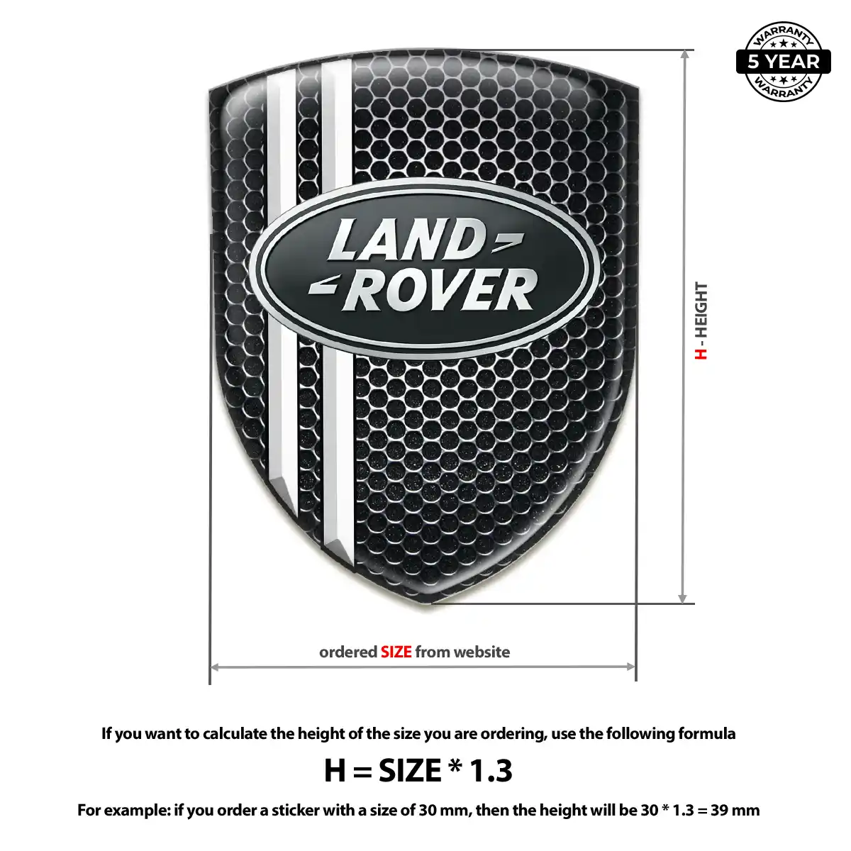 Land Rover Badge Refined Design