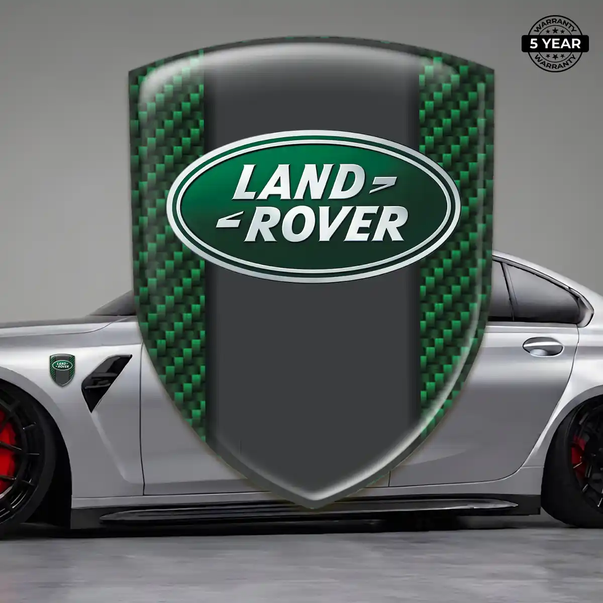 Land Rover Badge Sleek Style